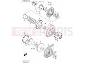 SUZUKI AN400A L5 (2015) Burgman 400 (E99) 210A - TRANSMISSION (1)