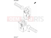 SUZUKI AN400A L5 (2015) Burgman 400 (E99) 355A - HANDLE SWITCH
