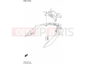 SUZUKI AN400A L5 (2015) Burgman 400 (E99) 410A - PILLION RIDER HANDLE (AN400AL5 E99)
