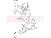 SUZUKI AN400A L5 (2015) Burgman 400 (E99) 456A - HELMET BOX