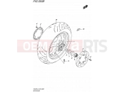 SUZUKI AN400A L5 (2015) Burgman 400 (E99) 550B - REAR WHEEL (AN400ZAL5 E99)