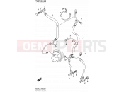 SUZUKI AN400A L5 (2015) Burgman 400 (E99) 536A - FRONT BRAKE HOSE