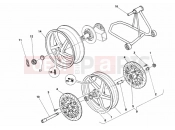 DUCATI Superbike 916 R WHEELS » FRONT WHEEL