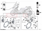 BMW Motorrad BMW 2019 C models C 400 GT (0C06, 0C16) Service, brakes | Service, brakes
