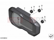 BMW Motorrad BMW 2018 C-Models C 400 GT (0C06, 0C16) Instrument cluster | Instrument cluster