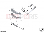 BMW Motorrad BMW 2018 C-Models C 400 GT (0C06, 0C16) Seat bench locking system 2 | Seat bench locking system 2