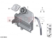 BMW Motorrad BMW 2024 C models CE04 (0C51, 0C53) Expansion tank | Expansion tank