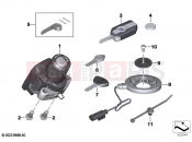 BMW Motorrad BMW 2024 C models CE04 (0C51, 0C53) Radio-controlled locking system | Radio-controlled locking system