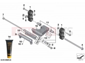 BMW Motorrad BMW 2024 C models C 400 GT 21 (0C61, 0C63) Auxiliary swing arm | Auxiliary swing arm
