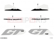 BMW Motorrad BMW 2024 C models C 400 GT 21 (0C61, 0C63) Decorative tape | Decorative tape
