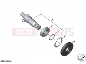 BMW Motorrad BMW 2024 R models R 18 (0L11, 0L13) Selector shaft | Selector shaft