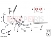 BMW Motorrad BMW 2024 R models R 18 (0L11, 0L13) Handlebars Beach Bar and riser | Handlebars Beach Bar and riser
