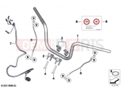BMW Motorrad BMW 2024 R models R 18 (0L11, 0L13) Handlebars Pro Step and riser | Handlebars Pro Step and riser