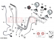 BMW Motorrad BMW 2024 R models R 18 (0L11, 0L13) Handlebars King Ape and riser | Handlebars King Ape and riser