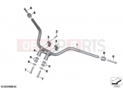 BMW Motorrad BMW 2024 R models R 18 (0L11, 0L13) Motorcycle handlebar | Motorcycle handlebar