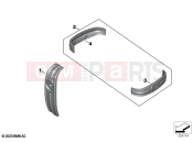 BMW Motorrad BMW 2024 R models R 18 (0L11, 0L13) Mouldings | Mouldings