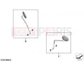 BMW Motorrad BMW 2024 R models R 18 (0L11, 0L13) Mirror 2 | Mirror 2