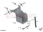 BMW Motorrad BMW 2024 R models R 18 (0L11, 0L13) Battery tray 2 | Battery tray 2