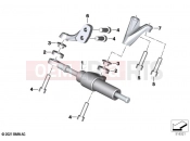 BMW Motorrad BMW 2024 R models R 18 (0L11, 0L13) Steering damper | Steering damper