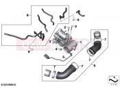 BMW Motorrad BMW 2024 R models R 18 (0L11, 0L13) Throttle valve and operation | Throttle valve and operation