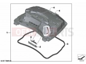 BMW Motorrad BMW 2024 K models K 1600 Bagger 22 (0F61, 0F63) Topcase lid | Topcase lid