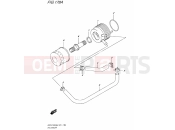 SUZUKI GSX-S1000A / GSX-S1000ZA L8 (2018) (E21) OIL COOLER