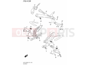 SUZUKI GSX-S1000A / GSX-S1000ZA L8 (2018) (E21) FOOTREST
