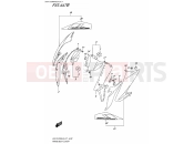 SUZUKI GSX-S1000A / GSX-S1000ZA L8 (2018) (E21) FRAME COVER 7 (Z)