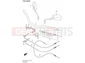 SUZUKI GSX-S1000A / GSX-S1000ZA L8 (2018) (E21) GRIP BAR