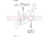 SUZUKI GSX-S1000A / GSX-S1000ZA L8 (2018) (E21) INSCRIPTION