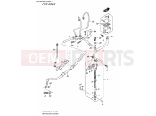 SUZUKI GSX-S1000A / GSX-S1000ZA L8 (2018) (E21) REAR MASTER BRAKE CYLINDER