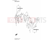 SUZUKI GSX-S1000A / GSX-S1000ZA L8 (2018) (E21) FRAME COVER 3