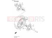 SUZUKI GSX-S1000A / GSX-S1000ZA L8 (2018) (E21) FRONT WHEEL