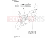 SUZUKI GSX-S1000A / GSX-S1000ZA L8 (2018) (E21) INSCRIPTION (AGT)