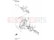 SUZUKI GSX-S1000A / GSX-S1000ZA L8 (2018) (E21) REAR WHEEL (AGT)
