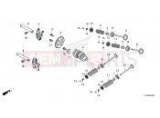 HONDA SH350 SPORTY (SH350ASS) 2025 E-4 CAMSHAFT/VALVE