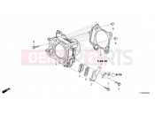 HONDA SH350 SPORTY (SH350ASS) 2025 E-6 CYLINDER/REED VALVE