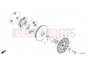 HONDA SH350 SPORTY (SH350ASS) 2025 E-16 DRIVE FACE