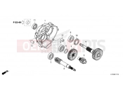 HONDA SH350 SPORTY (SH350ASS) 2025 E-17-10 TRANSMISSION