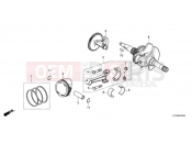 HONDA SH350 SPORTY (SH350ASS) 2025 E-20 CRANKSHAFT/PISTON