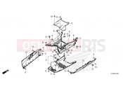 HONDA SH350 SPORTY (SH350ASS) 2025 F-14 FLOOR STEP