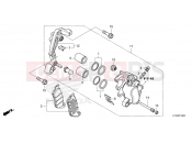 HONDA SH350 SPORTY (SH350ASS) 2025 F-18 FRONT BRAKE CALIPER