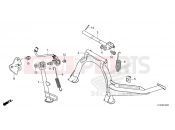 HONDA SH350 SPORTY (SH350ASS) 2025 F-35 STAND