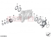 BMW Motorrad BMW 2023 R models R 12 nineT A2 (0N11) Bevel gear, single parts
