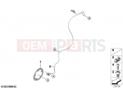 BMW Motorrad BMW 2023 R models R 12 nineT A2 (0N11) Wheel speed sensor, front