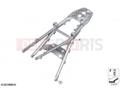 BMW Motorrad BMW 2023 R models R 12 nineT A2 (0N11) Rear frame