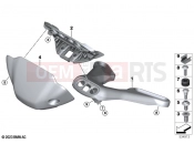 BMW Motorrad BMW 2023 R models R 12 nineT A2 (0N11) Bracket f instrument cluster