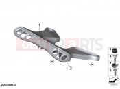 BMW Motorrad BMW 2023 R models R 12 nineT A2 (0N11) Bracket f instrument cluster  2