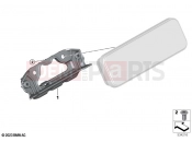 BMW Motorrad BMW 2023 R models R 12 nineT A2 (0N11) Bracket f instrument cluster  3