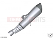 BMW Motorrad BMW 2023 R models R 12 nineT A2 (0N11) Retrofitting sports silencer